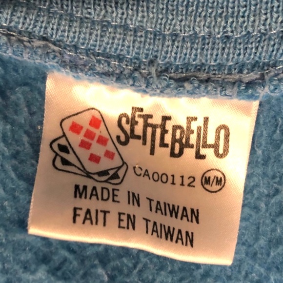 Vintage fleece bomber jacket | baby blue - Picture 5 of 6